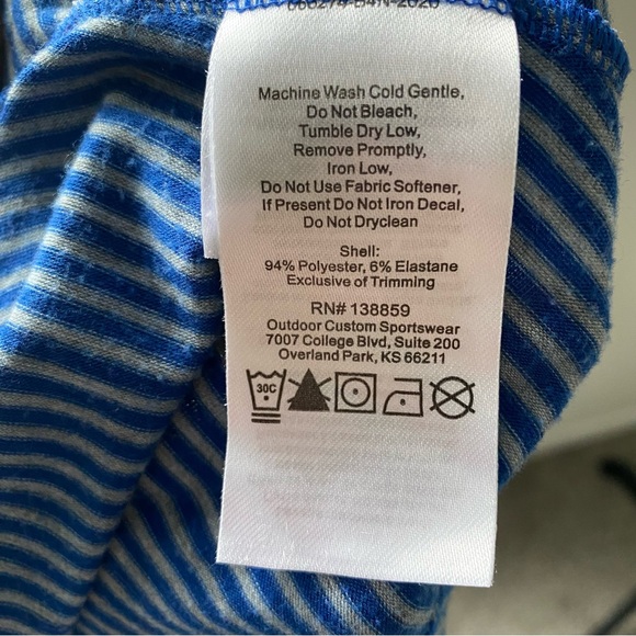 Columbia Sportswear Women's Layer First Stripe 1/2 Zip Running Top - Picture 5 of 6